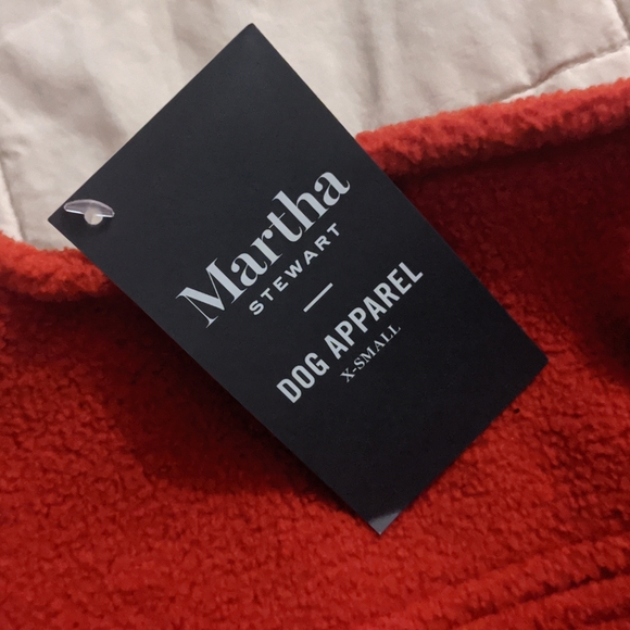 Martha Stewart Fleece Wrap Pullover Dog Jacket - Picture 3 of 4